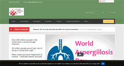 Desktop Screenshot of fungalinfectiontrust.org